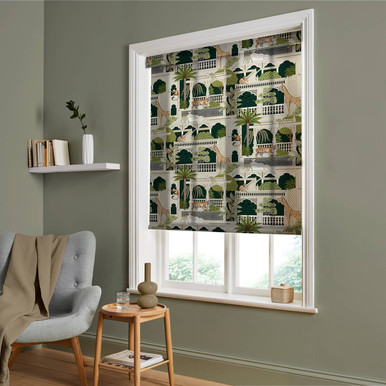 Animahal Emerald Roller Blind