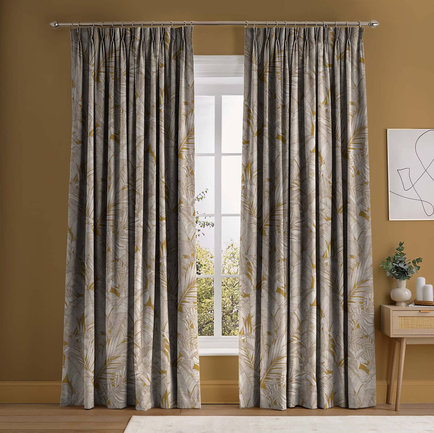 Paradys Turmeric Curtains