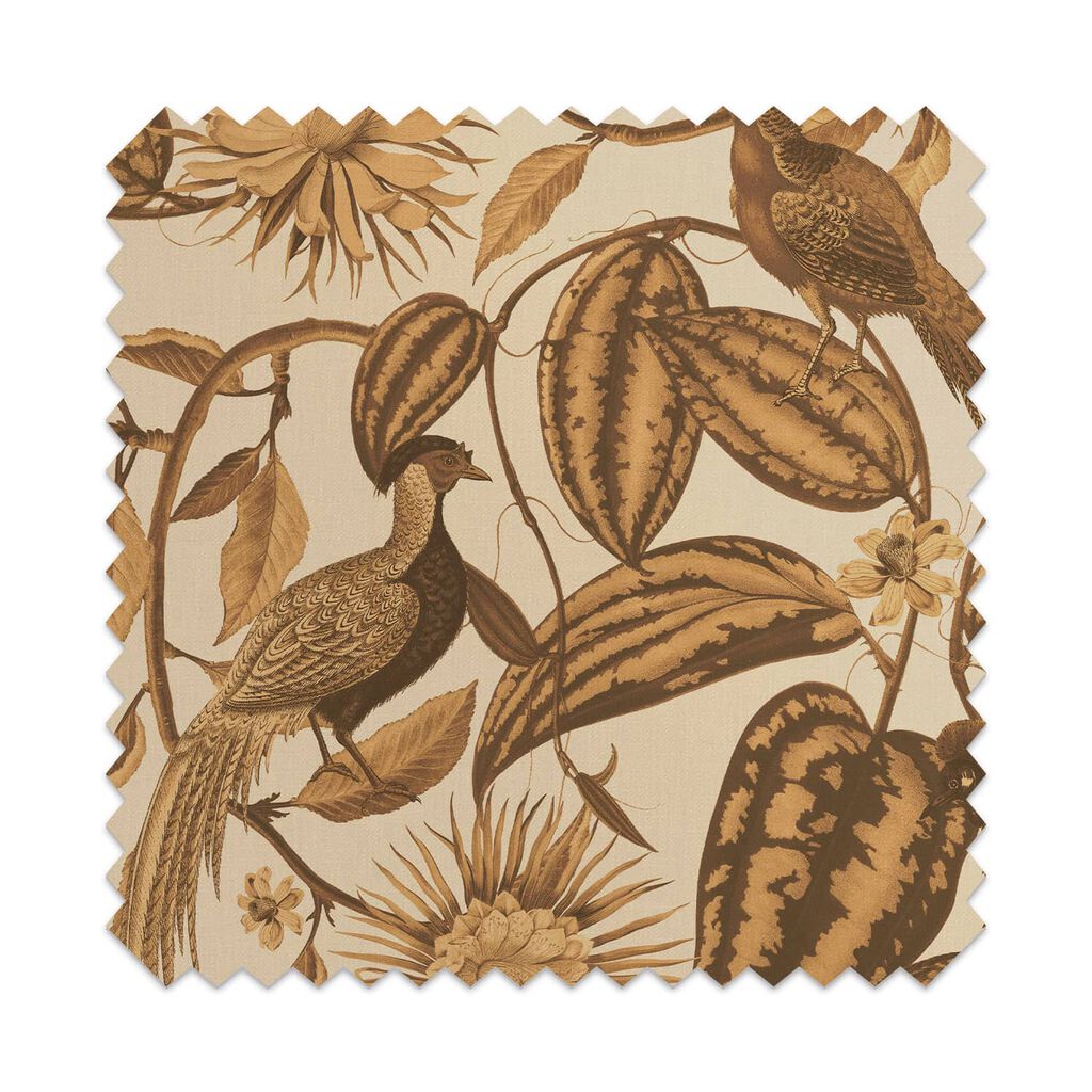 Amherst's Garden Gold Curtains