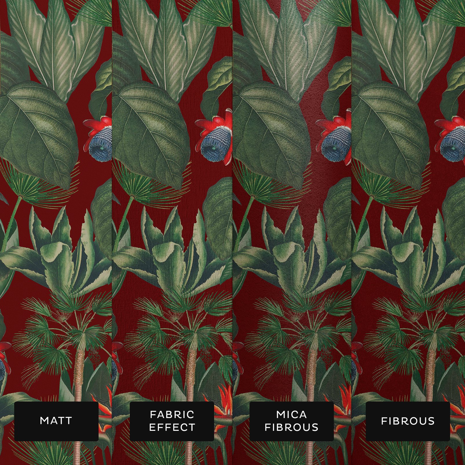 Botanique Jungle Rouge Bespoke Mural - 112476_SUBSTRATE_01.jpg