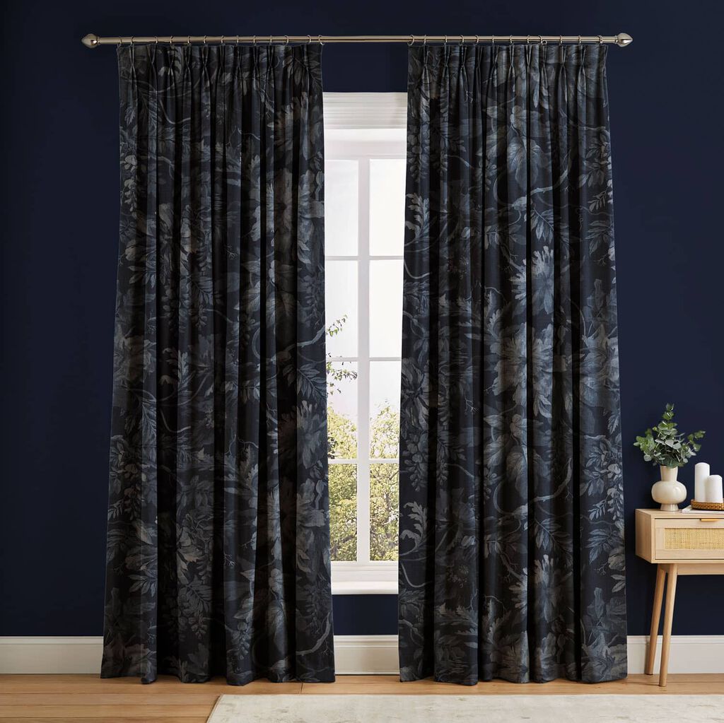 Enzia Navy Curtains