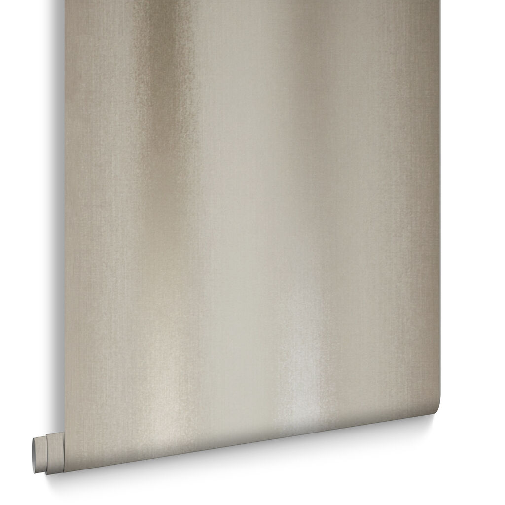 Wild Flower Stripe Sand Wallpaper