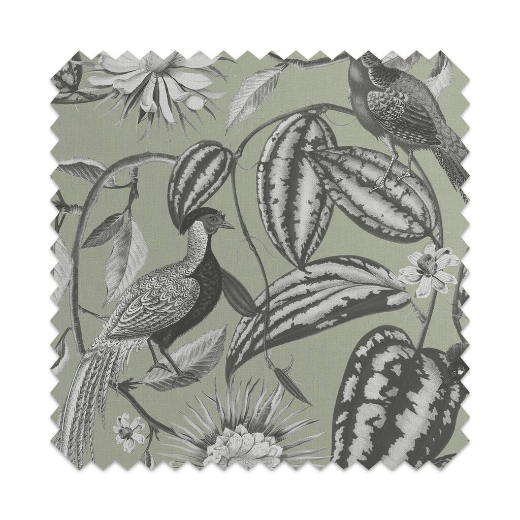 Amherst's Garden Sage Roman Blind