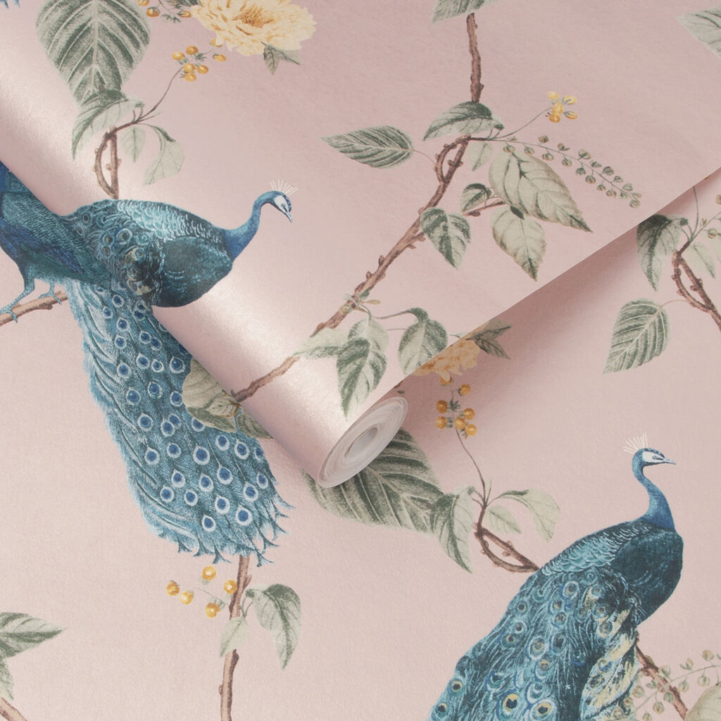 Resplendence Blush Wallpaper