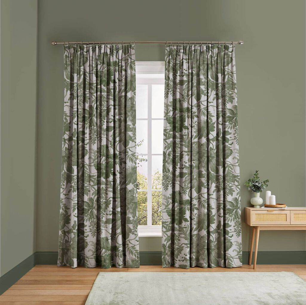 Enzia Sage Curtains