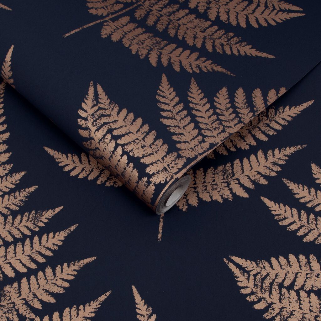Royal Fern Dusk Wallpaper