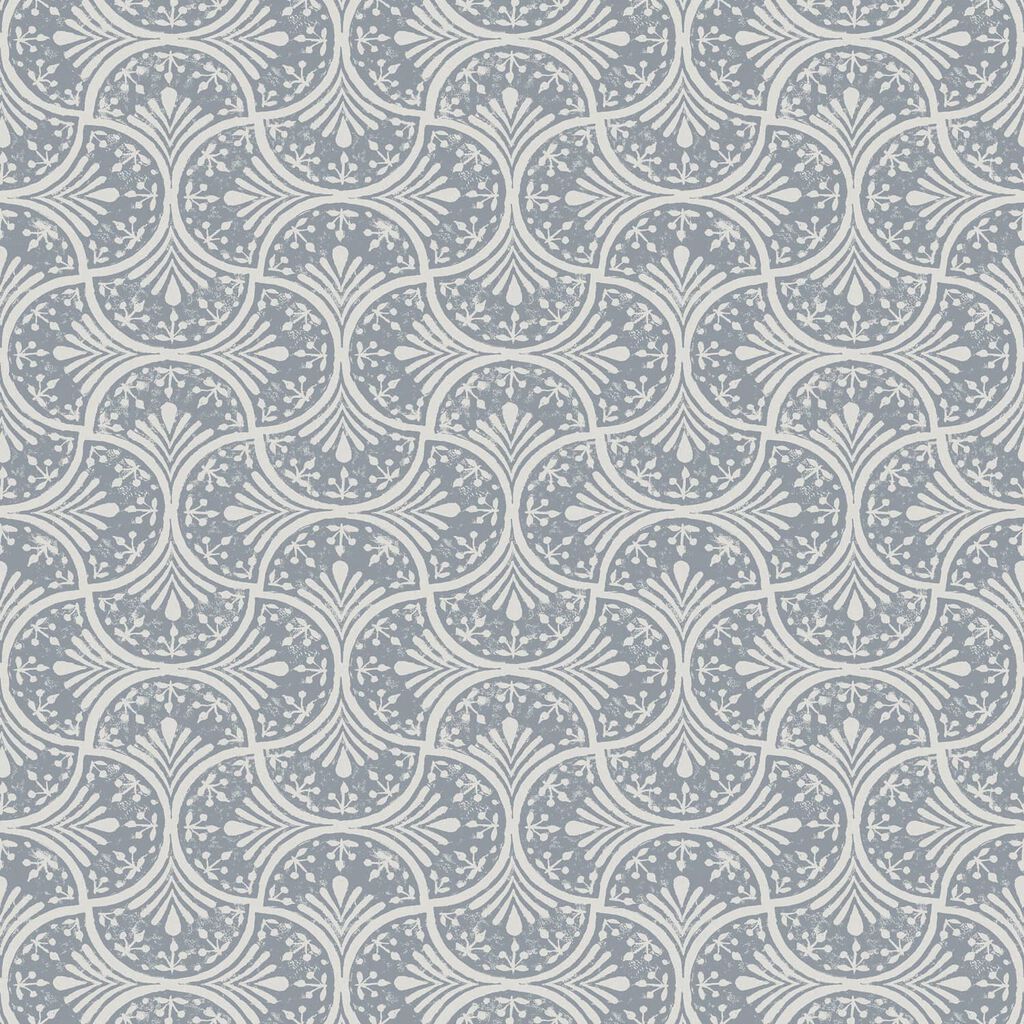 Hopwood Cottage Duck Egg Wallpaper