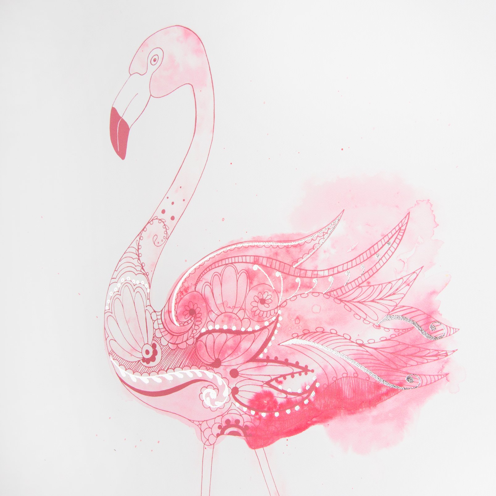 Fabulous Flamingo Printed Canvas Wall Art - 105874_DETAIL_FABULOUS FLAMINGO_01.jpg