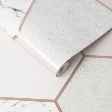 Earthen Rose Quartz Wallpaper