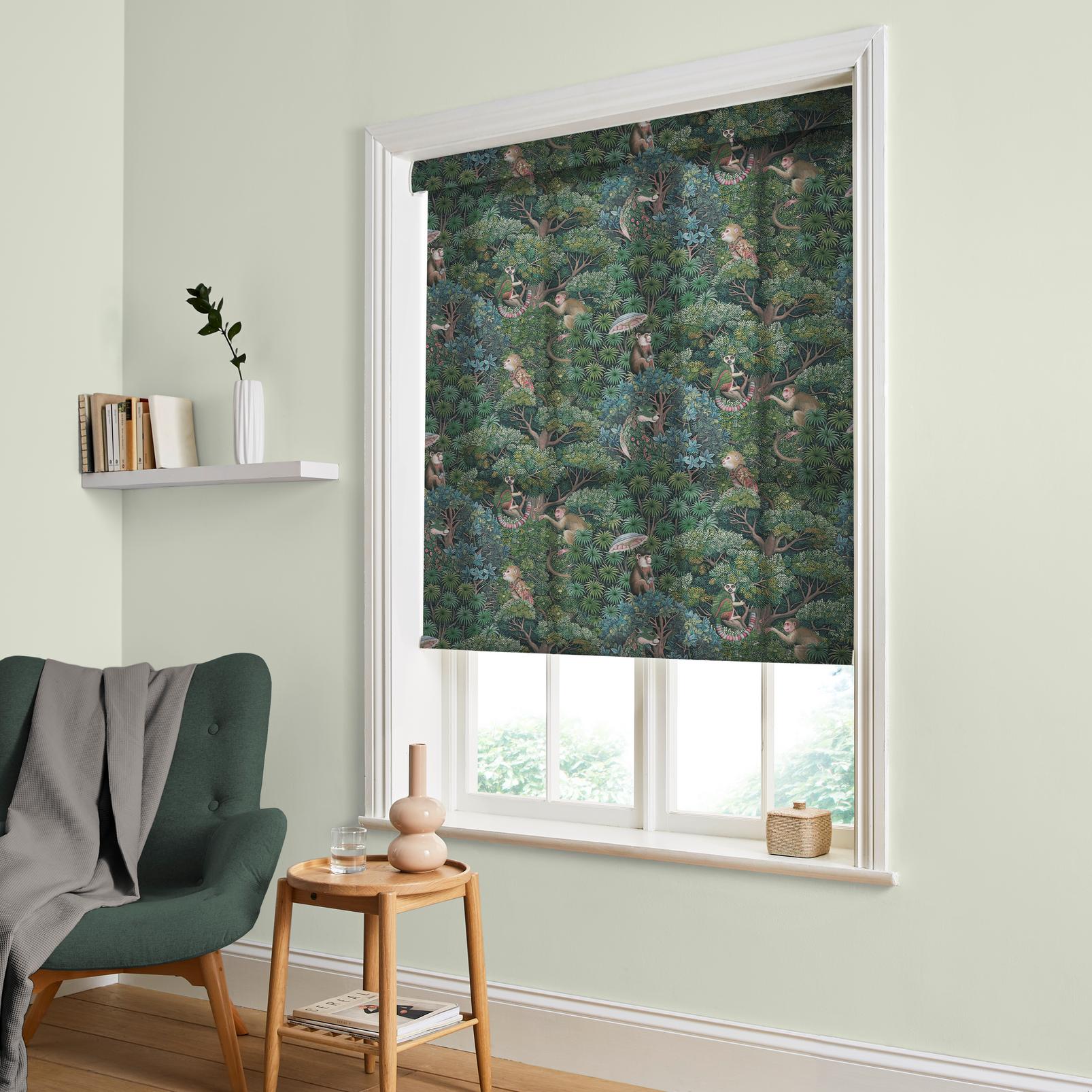 Treetop Troop Green Roller Blind - 142594rol_ROOMSET_01.jpg