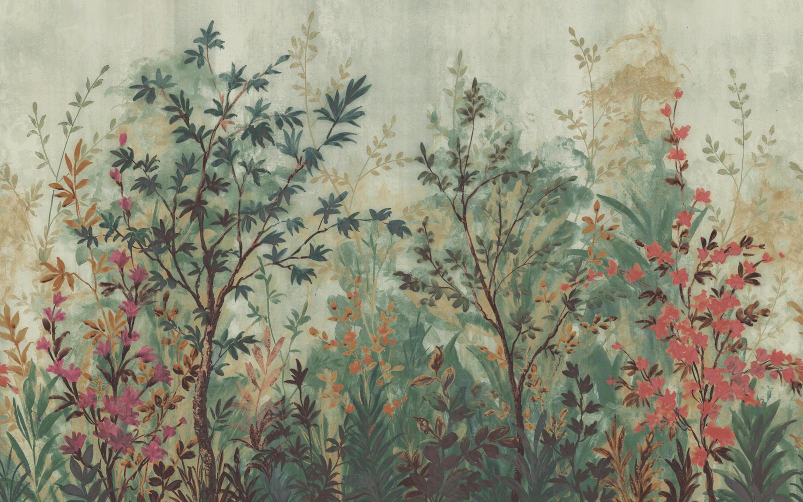 Forest in Bloom Evergreen Bespoke Mural - 142984_TILE_01.jpg